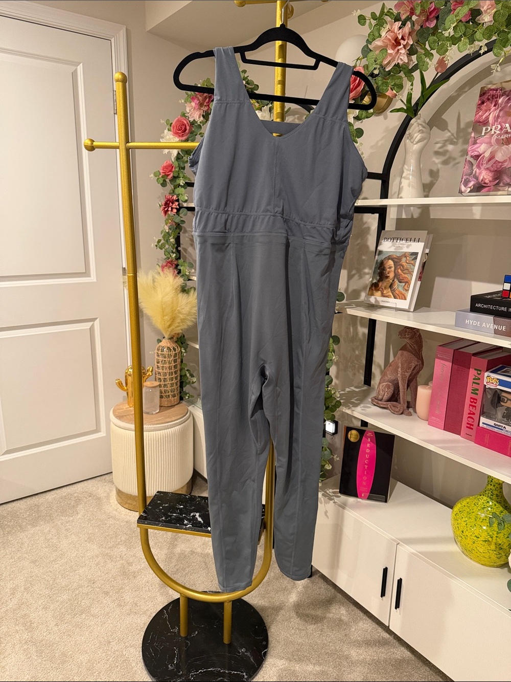 Sleeveless Grey Jumpsuit - Comfortable Everyday Style